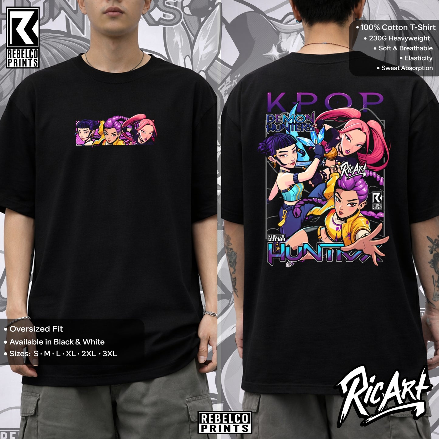 K-Pop Demon Hunter Huntrix T-Shirt