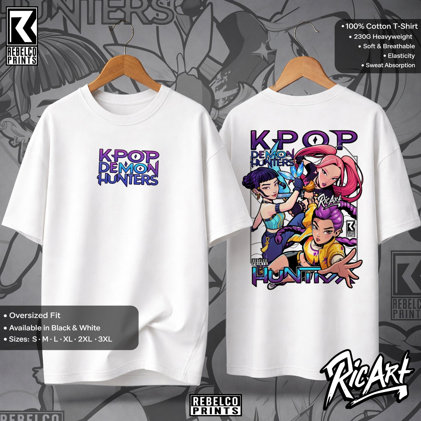 K-Pop Demon Hunter Huntrix T-Shirt