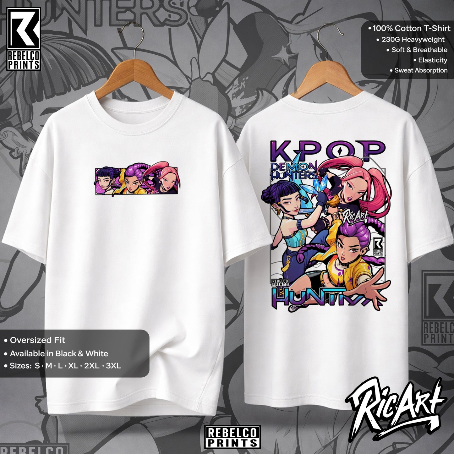 K-Pop Demon Hunter Huntrix T-Shirt