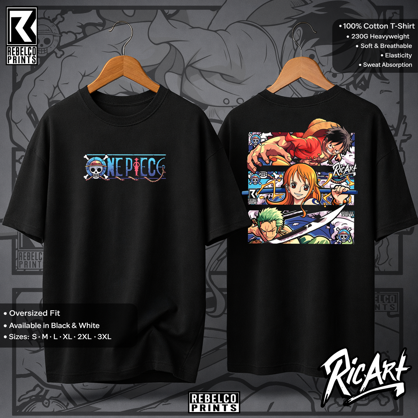 One Piece Trio T-Shirt