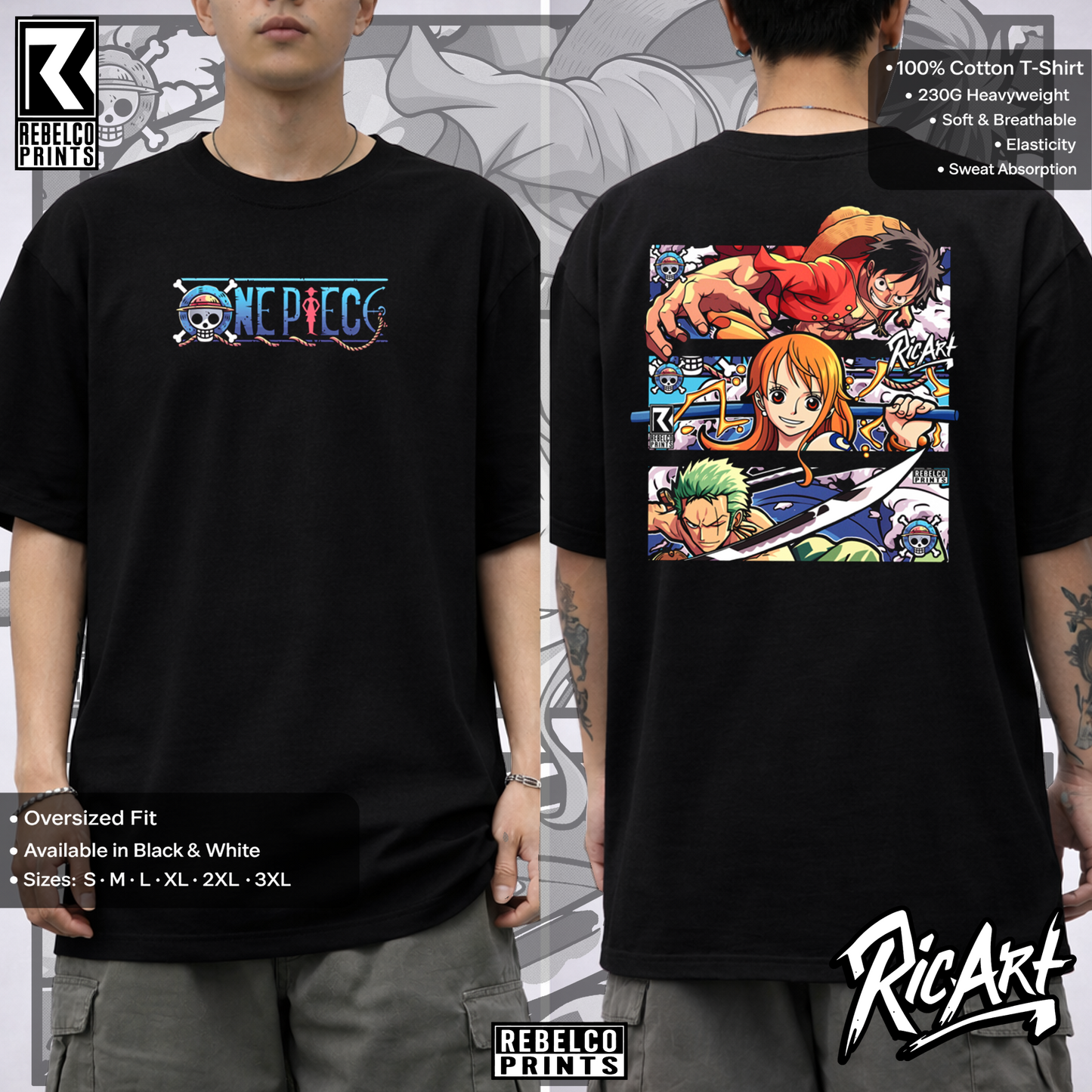 One Piece Trio T-Shirt